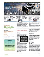 Viewfinders Newsletter July 2008